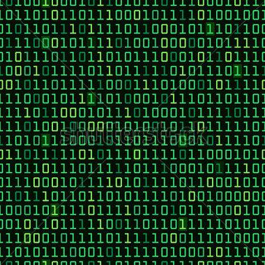Binary computer code repeating vector background illustration continuous pattern left right up and down 135022250